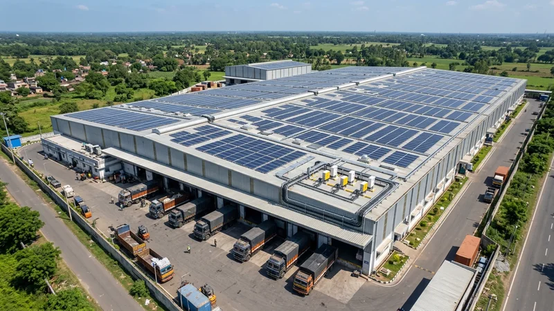 25 kW Commercial Rooftop Solar Plant in Nadia Industrial Corridor