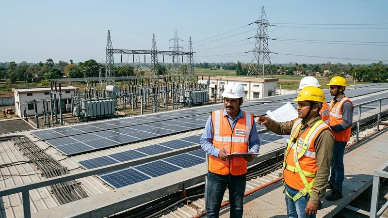 33kV Substation and Power Grid Construction by Deb Solar